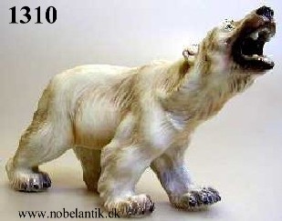 Isbj�rn nr. 1310. H. 23.5 cm. kr 5200.-